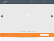 Tablet Screenshot of dnvbuilders.com